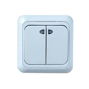 Double Switch With Indicator