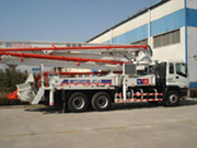 truck mounted conrete boom pump 