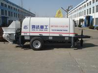 trailer concrete pump