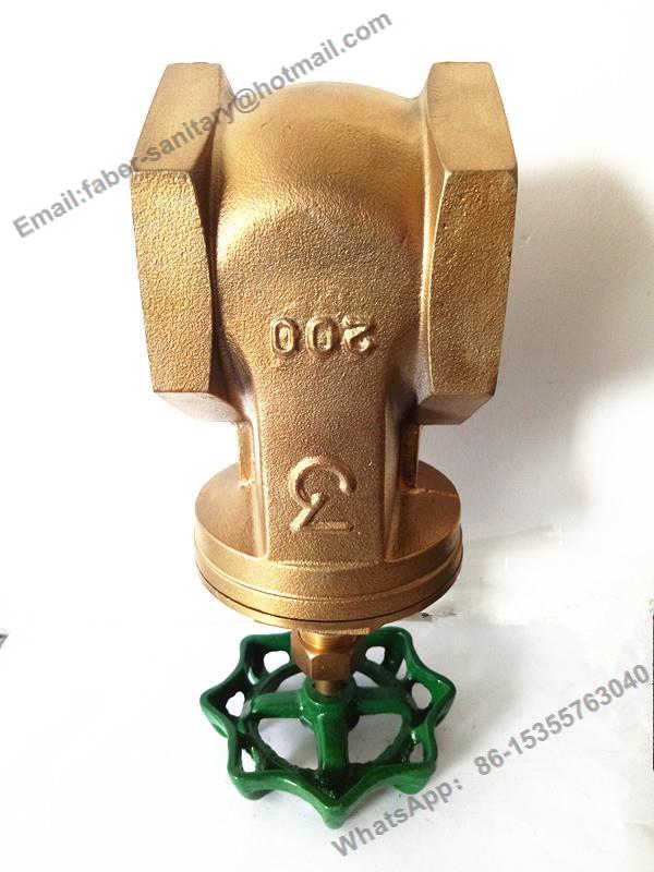 Sanwa WOG200 Brass Water Gate Valve