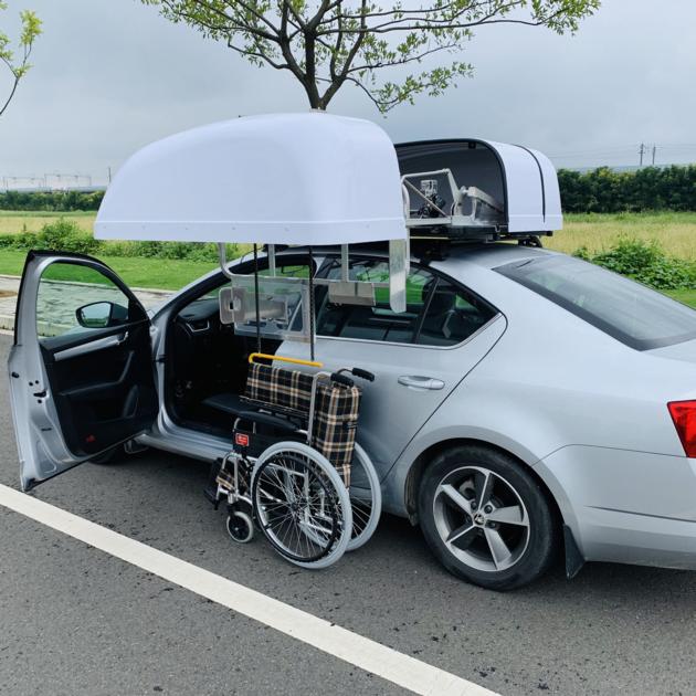 WCT Wheelchair Car Roof Box