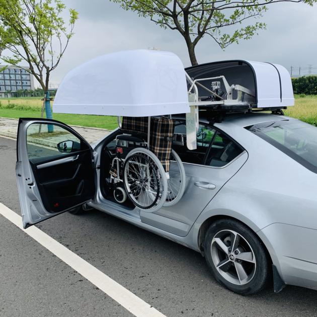 WCT wheelchair car roof box