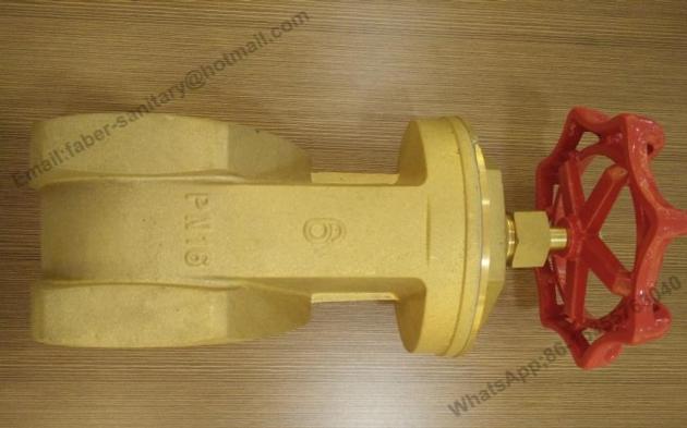 Sanwa WOG200 Brass Water Gate Valve