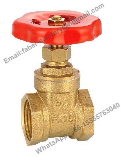 Sanwa WOG200 Brass Water Gate Valve