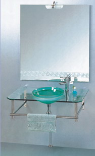 glass basin