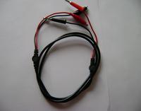 P1016  Oscilloscope probe Double banana plugs to double clips