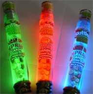 light-up spray candy