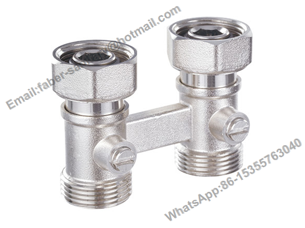 Straight Brass H Radiator Valve