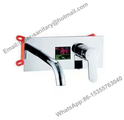 In Wall Shower Mixer With LED