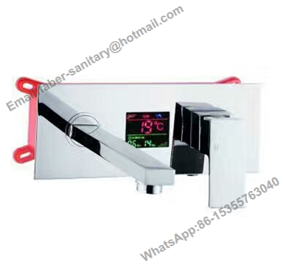 In Wall Shower Mixer With LED