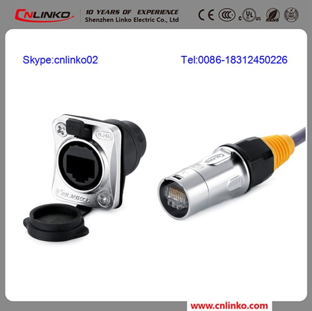 rj45 Ethernet connector for indoor and outdoor led display cabinet