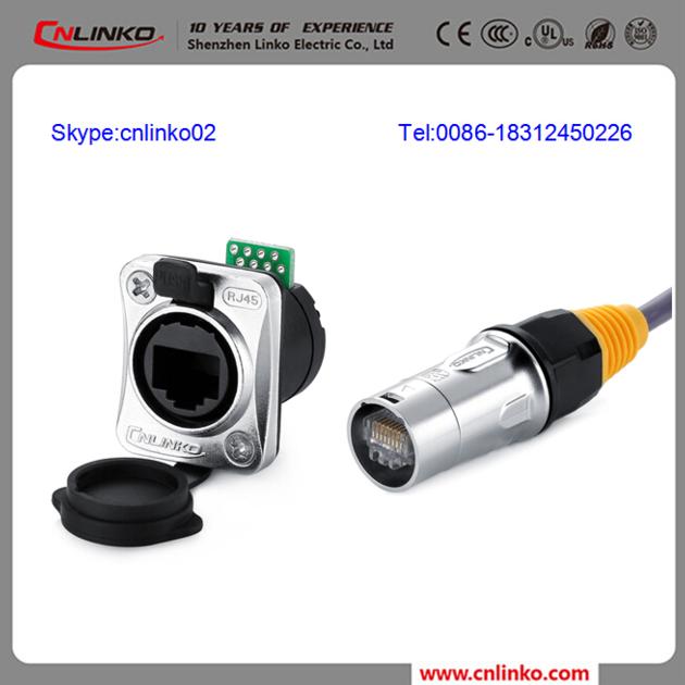 Rj45 Ethernet Connector For Indoor And