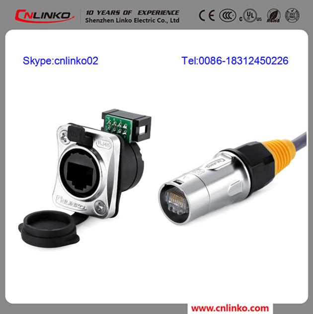 Rj45 Ethernet Connector For Indoor And