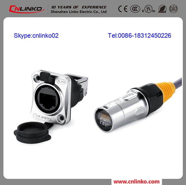 Rj45 Ethernet Connector For Indoor And