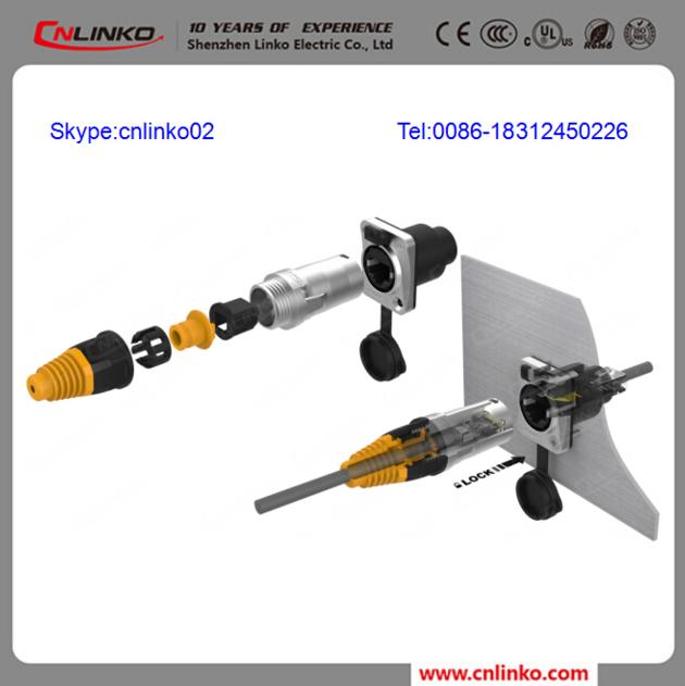 Rj45 Ethernet Connector For Indoor And