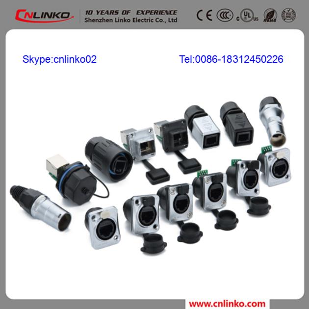 Rj45 Ethernet Connector For Indoor And