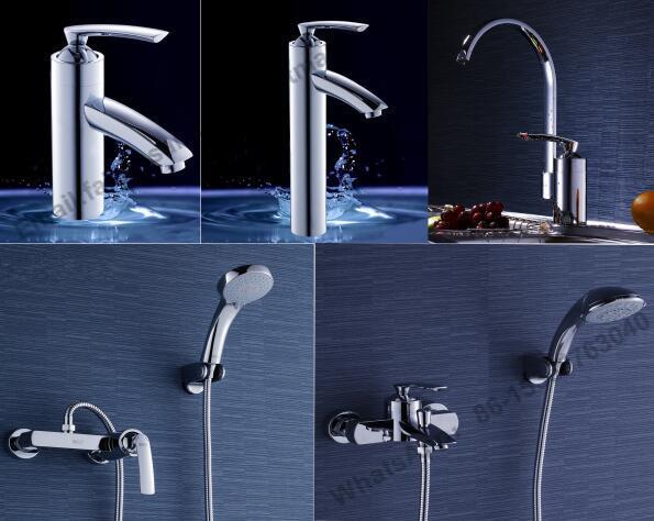 Single Handle Square Basin Water Faucet