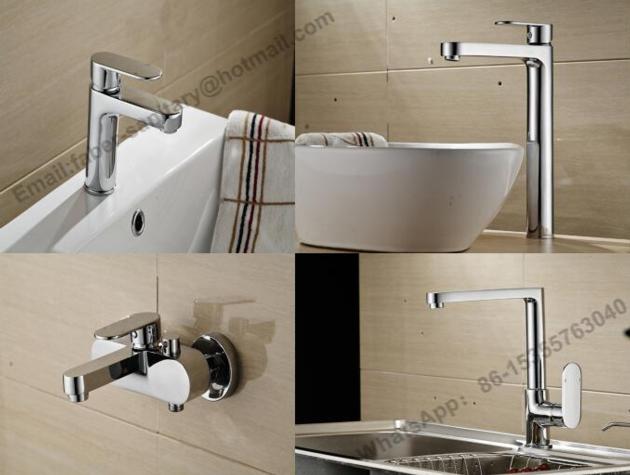 Single Handle Square Basin Water Faucet