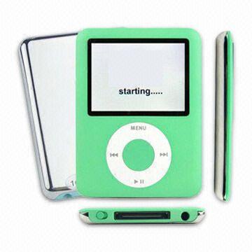 Flash Portable Media Player with 1.8-inch LCD and Stainless Steel Back