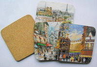 Cork coaster
