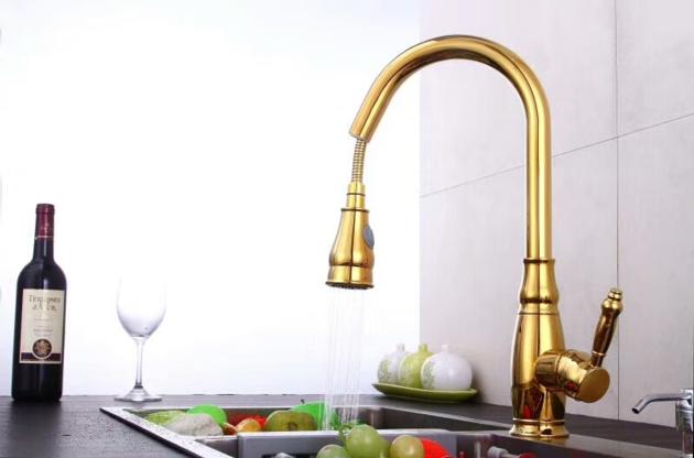 Single Handle Deck Mounted Kitchen Faucet