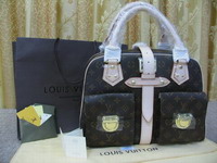 sell replica louis vuitton Mahattan GM monogram canvas M40025