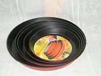 Smk-15------5pcs non-stick roastround pan set