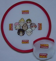 Foldable nylon frisbee,Collapsible Frisbee Flyer