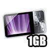 Glacier - MP4 Player 2 inch TFT LCD 1GB White (using Nokia Batte
