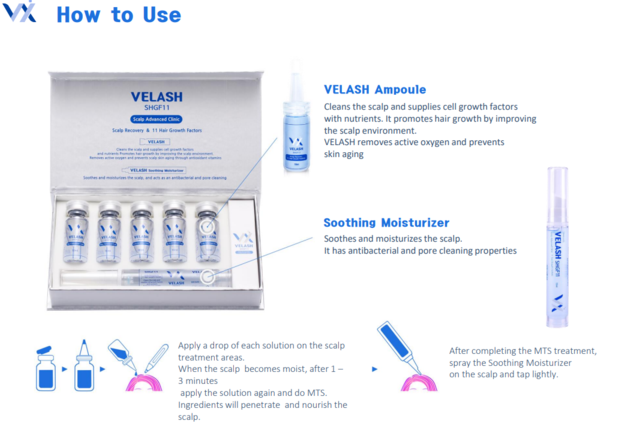 Velash Expert Scalp Treatment 11 Cell