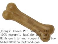natural rawhide pressed bone for dog chew