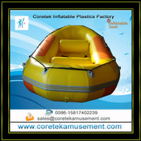 inflatable plastic banana boat 