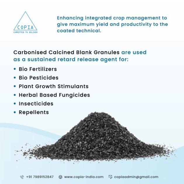Carbonised Calcined Blank Granules