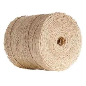 Sisal Yarn 300-1000 m/kg Sisal Twine Sisal Fiber Twist For Packing / Gardening / Steel Wire Rope Cor