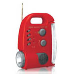 Rechargeable Emergency Light with Radio (L-2288/A)