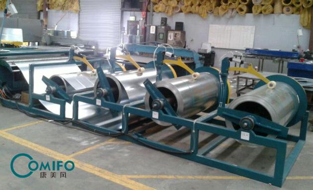 Auto Duct Line 8 Duct Machine