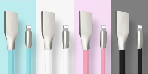 Zinc Alloy USB Cable USB A