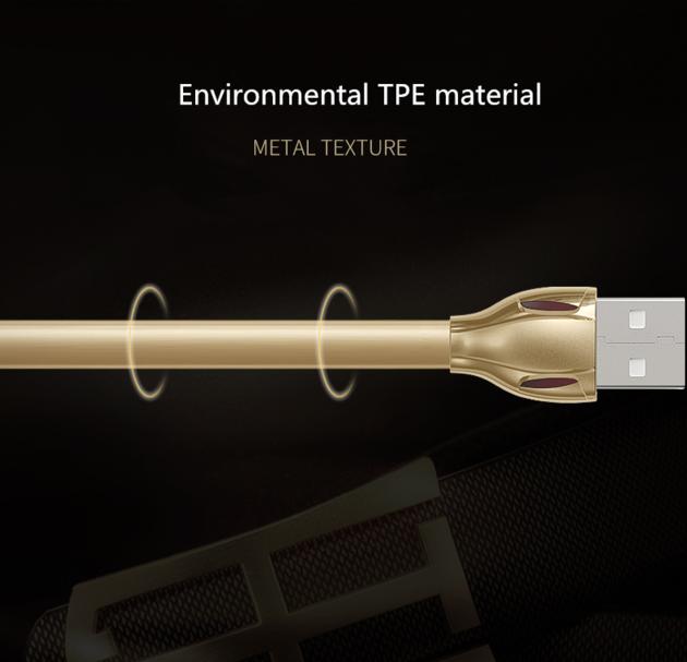 TPE USB Cable With LED Indicator