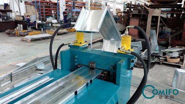 Smoke Exhaust Outlet Frame Auto Line