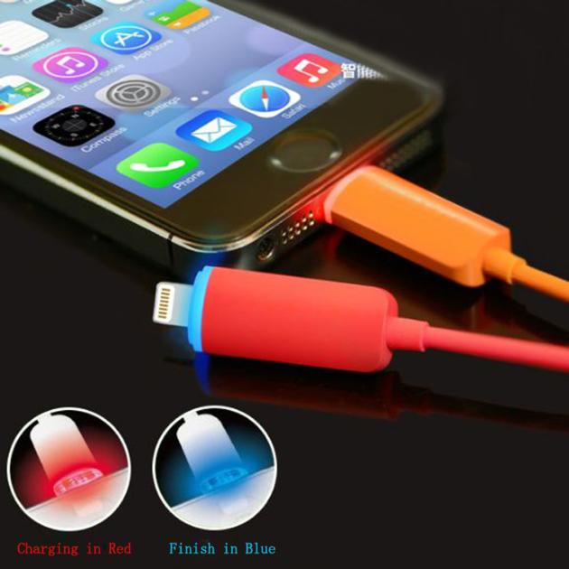 USB Cable With LED Indicator Light