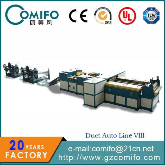 SQUARE DUCT MACHINE TESTING PROCESS