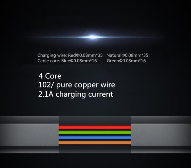 TPE USB Cable With LED Indicator