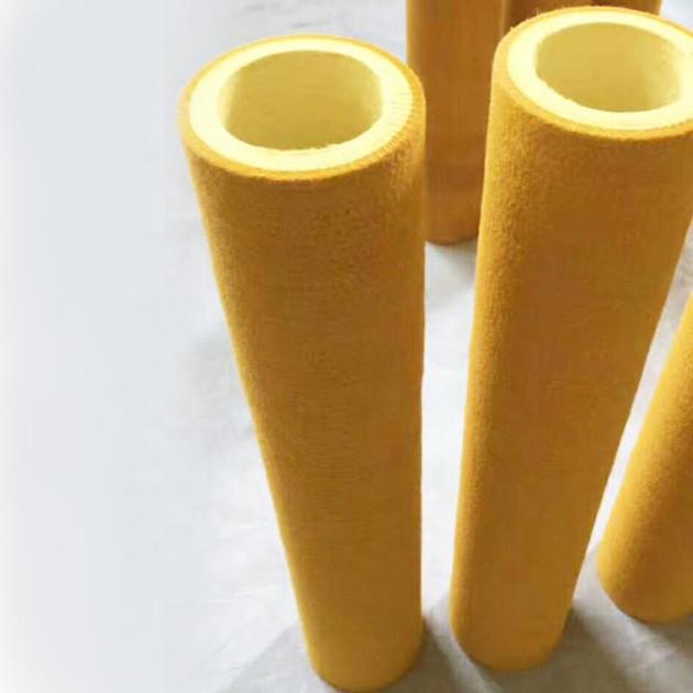 600 degree high temperature PBO and Kevlar felt roller in Aluminum Extrusion Industry
