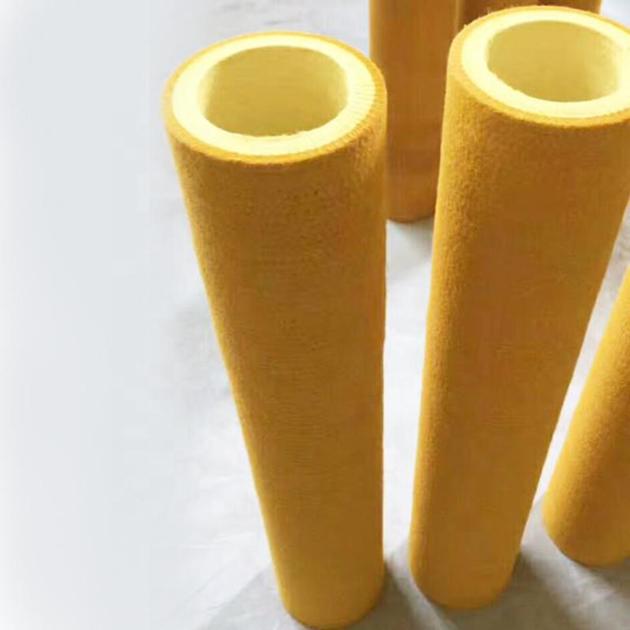 600 degree high temperature PBO and Kevlar felt roller in Aluminum Extrusion Industry