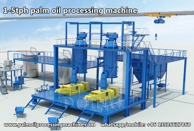 Small Scale Palm Oil Processing Machine