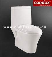 Siphonic One piece toilet