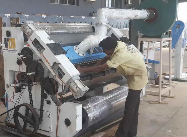 Corrugation Machine Fingerless Model