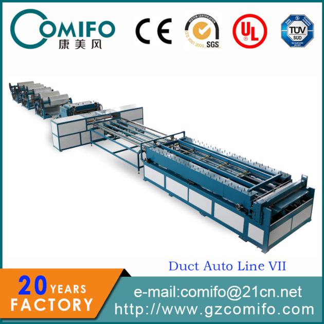Auto duct line 7, duct machine, duct forming machine