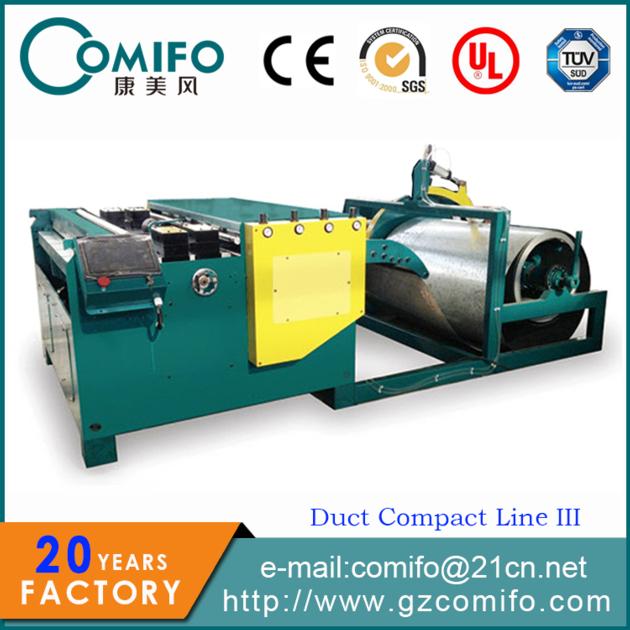 Mini duct compact line 3, duct machine, duct forming machine