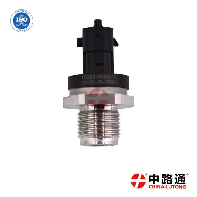 Fuel Rail High Pressure Sensor 0 281 006 158 Unit injector spare parts